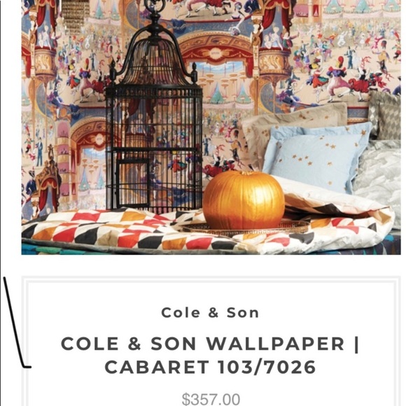Cole & Son Luxury wallpaper New 2 rolls! - Picture 2 of 7